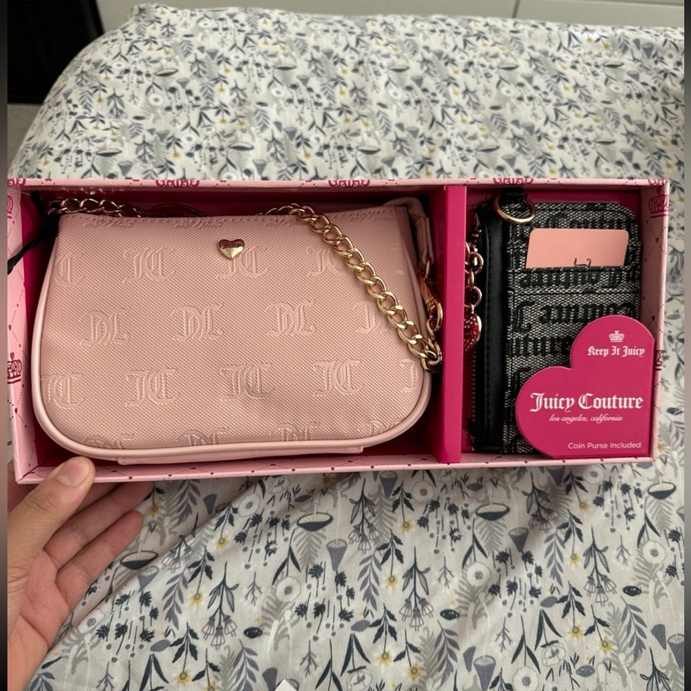 Baby Pink Juicy Couture Shoulder Bag